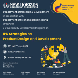 FDP IPR strategies on Product Design Development 1